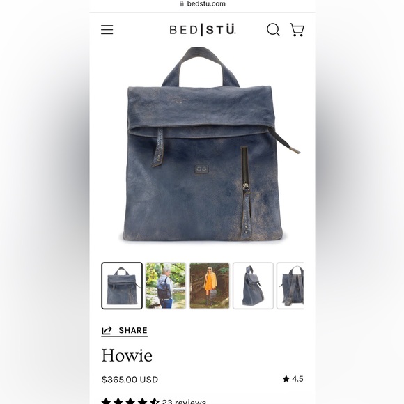 BedStu backpack bag - Picture 2 of 6